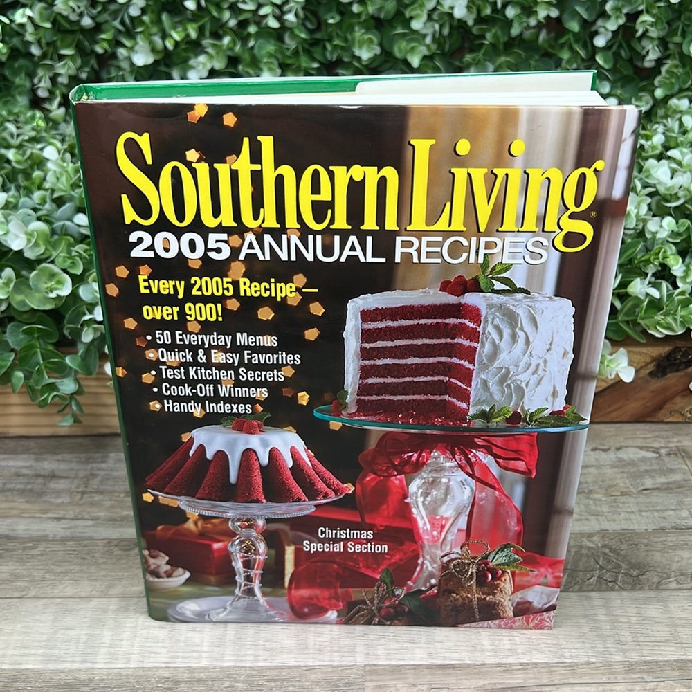 Southern Living 2005 Annual Recipes Hardcover Cookbook